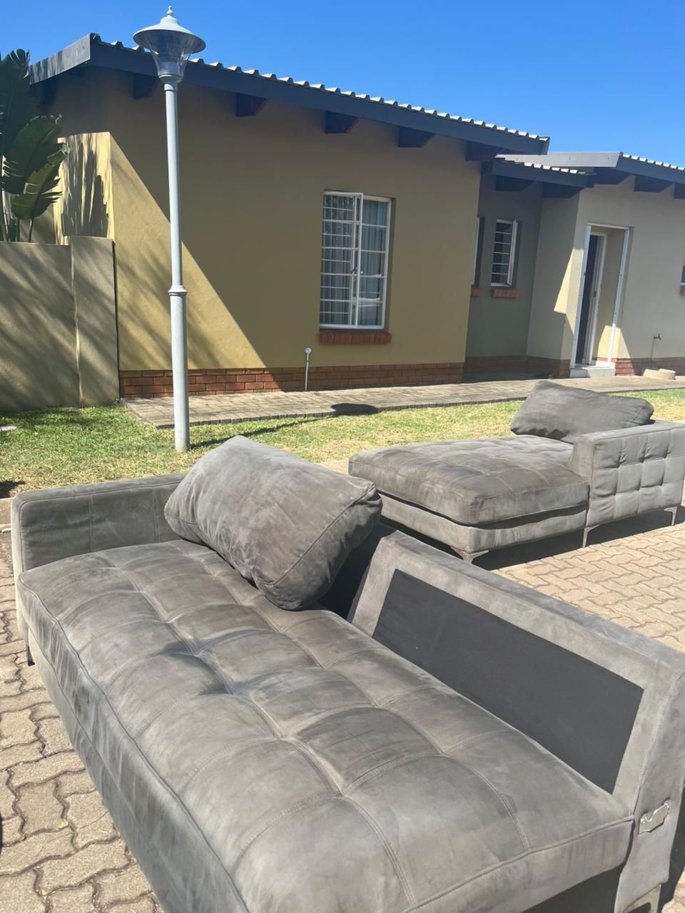 Couch Cleaning Before and After